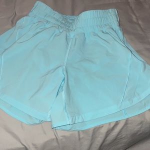 Lululemon, size 4, lined tracker shorts. High waist